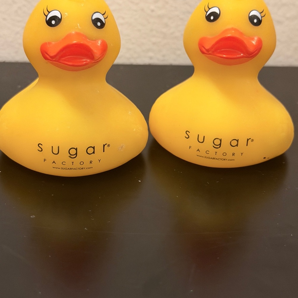 Sugar Factory Yellow Rubber Ducks